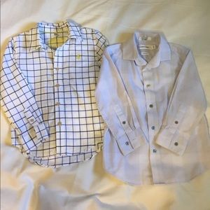 Boys button down shirts size 5